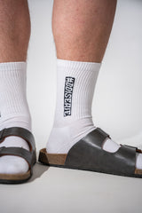 LE LOT DE 2 PAIRES DE CHAUSSETTES BOISERIE BLANCHES