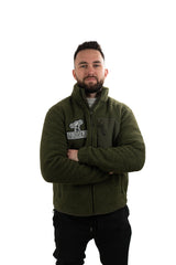 LA VESTE SHERPA BOISERIE KAKI