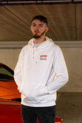 LE SWEAT BOISERIE RACING TEAM BLANC