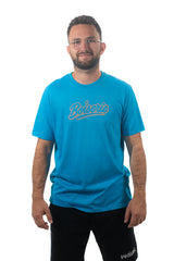LE T-SHIRT BLEU BOISERIE GRIS