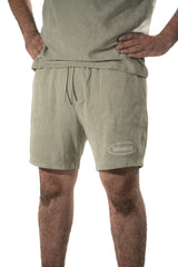 LE SHORT EPONGE KAKI