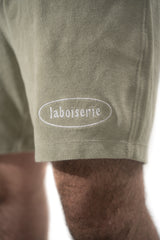LE SHORT EPONGE KAKI