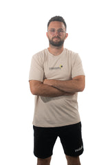 LE T-SHIRT BEIGE CLAIR LABOISERIE MECANIC