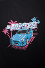 LE T-SHIRT NOIR BOISERIE GTR MIAMI