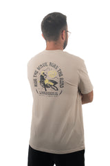 LE T-SHIRT BEIGE CLAIR LABOISERIE MECANIC