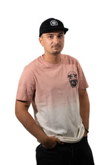 LE T-SHIRT BOISERIE DÉGRADÉ ROSE