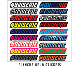 LES PLANCHES DE STICKERS