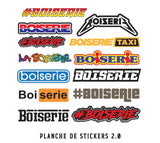 LES PLANCHES DE STICKERS