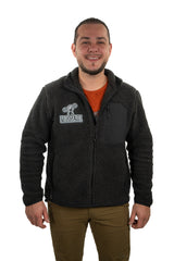 LA VESTE SHERPA BOISERIE NOIRE