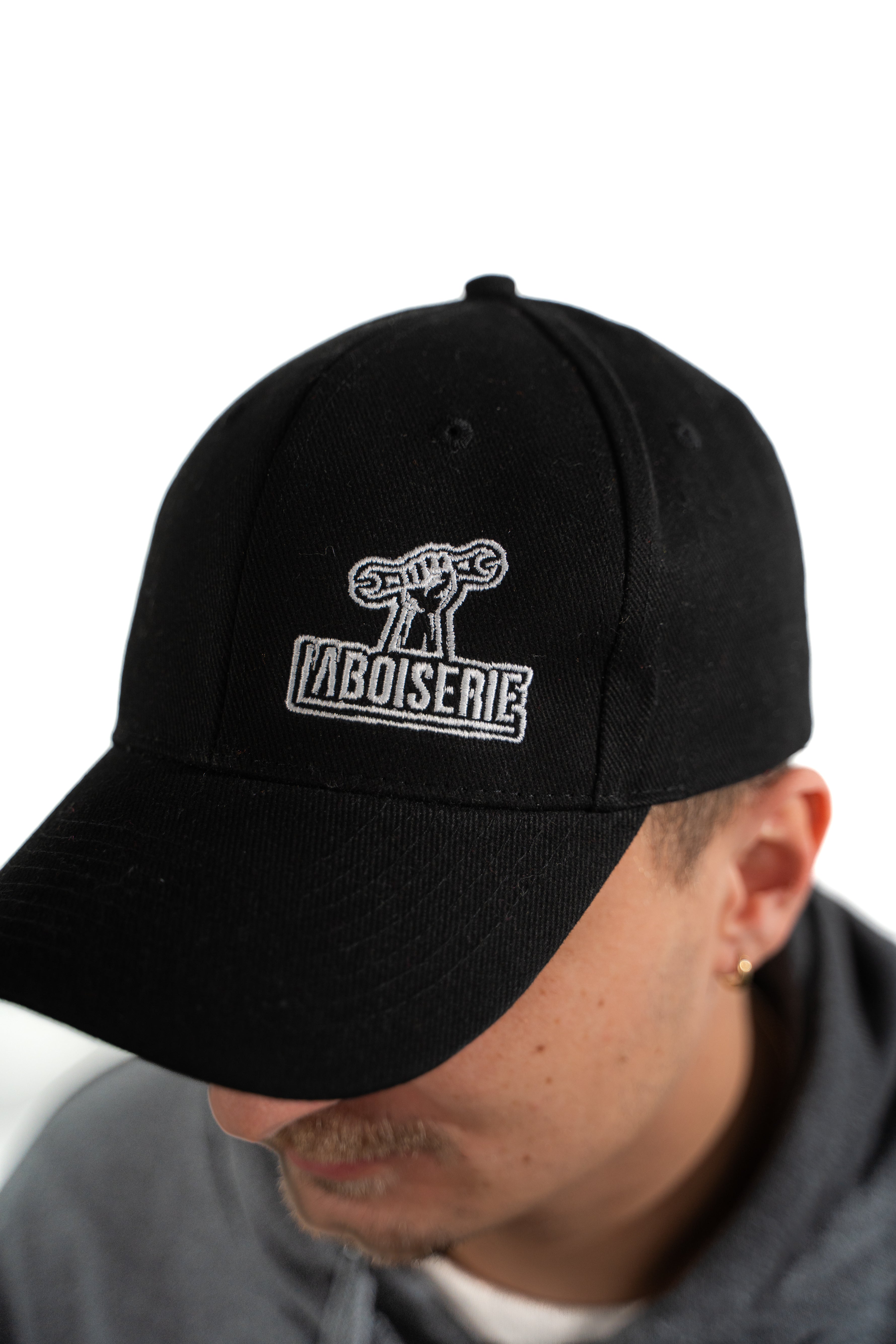 LA CASQUETTE BRODÉ MECANIC NOIRE