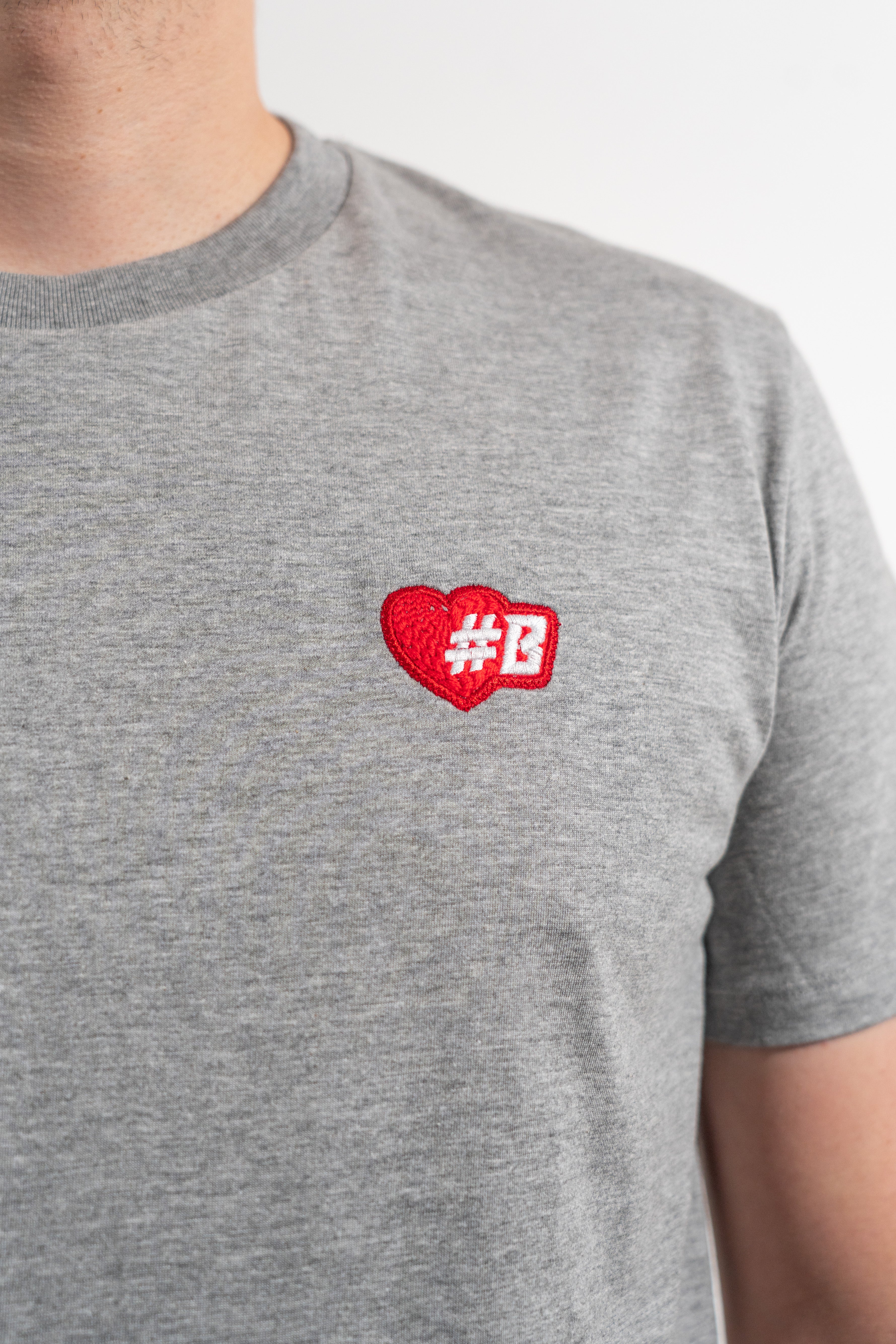 T-SHIRT COEUR #B