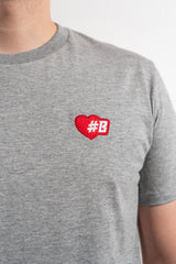 T-SHIRT COEUR #B