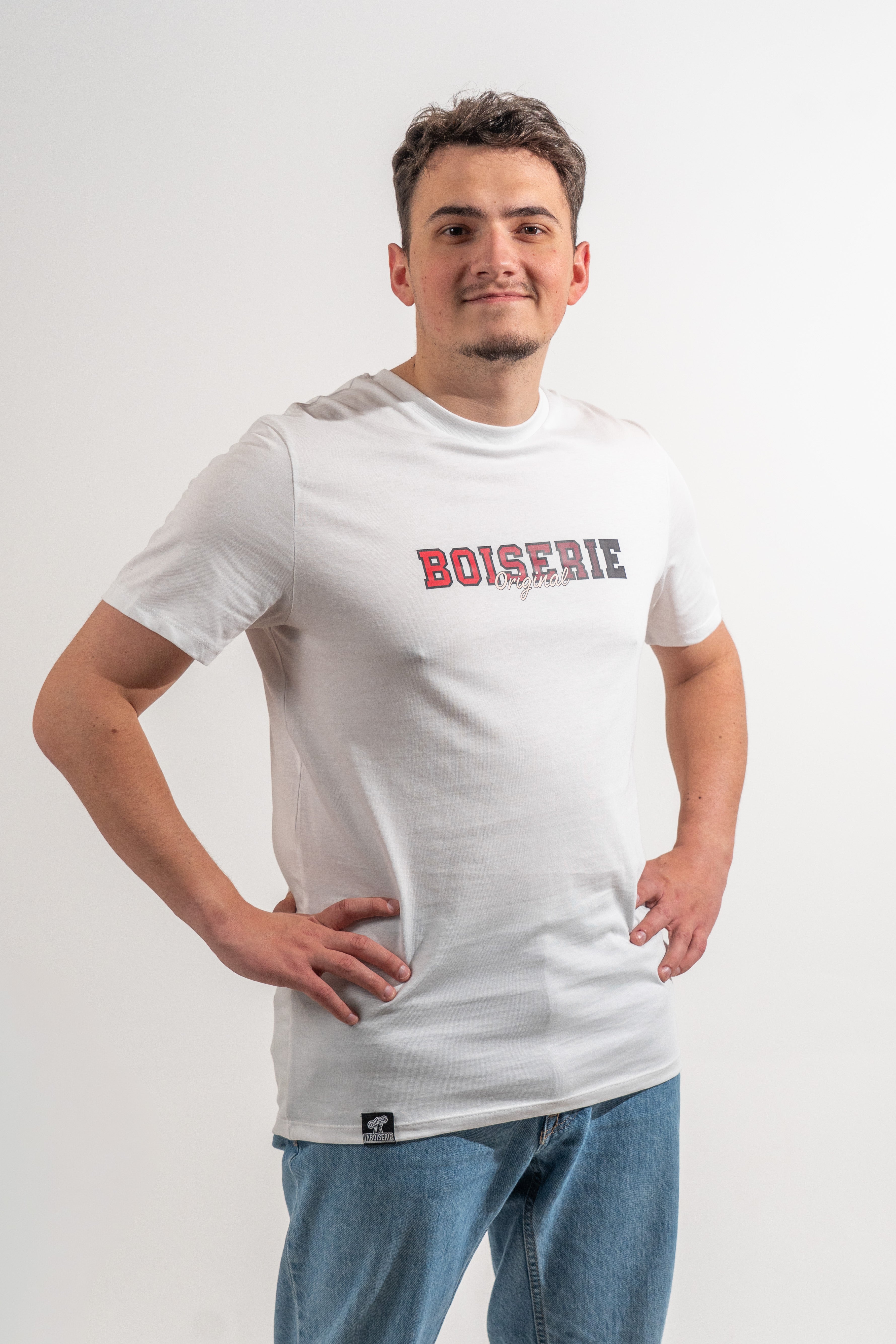 T-SHIRT BOISERIE EFFET BRODERIE