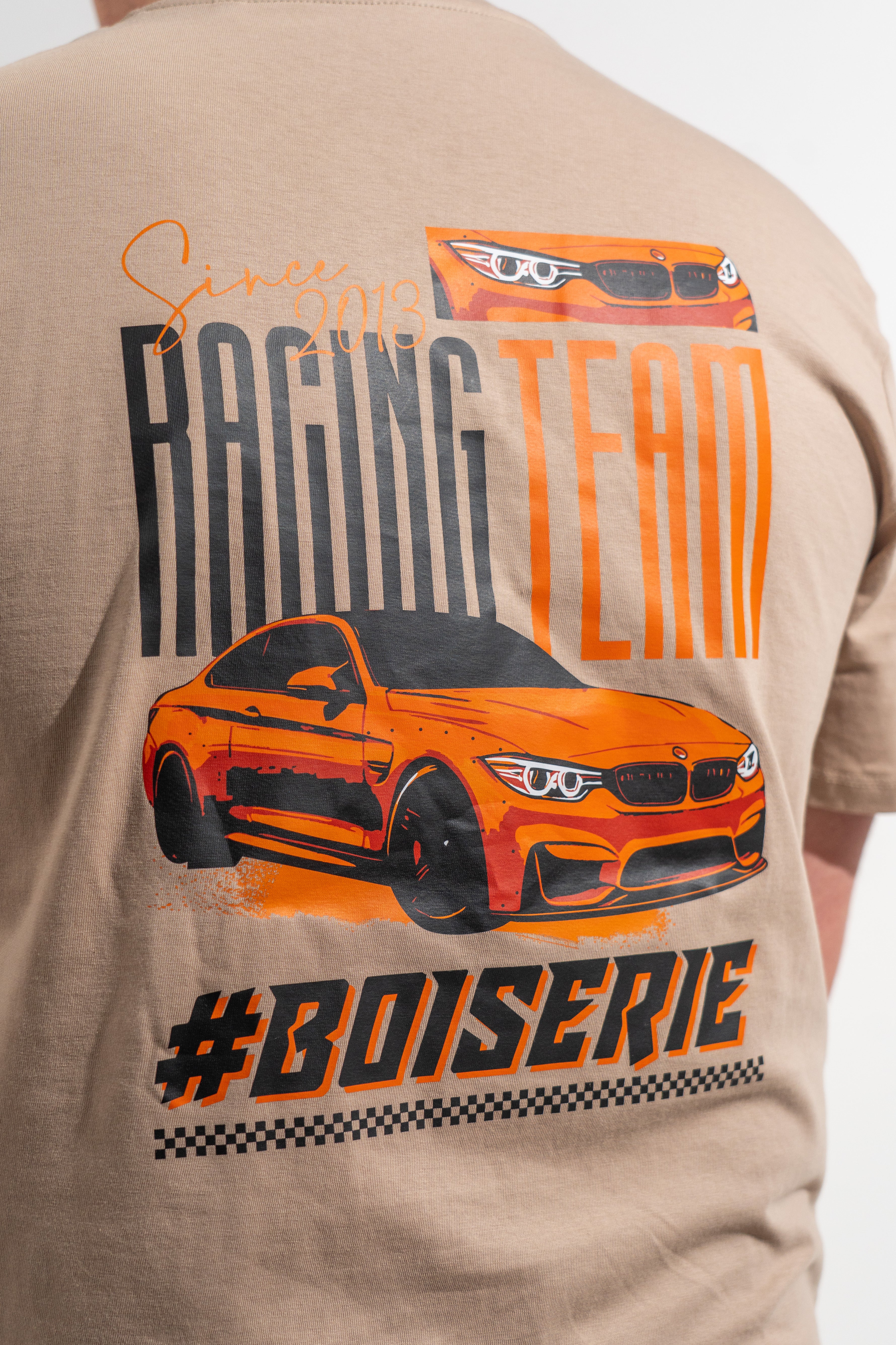 T-SHIRT RACING TEAM M4 ORANGE