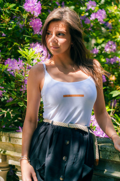 LE DEBARDEUR FEMME BLANC 2.0