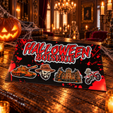 La planche de stickers Halloween