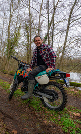 CHEMISE BOISERIE LOSANGE OR