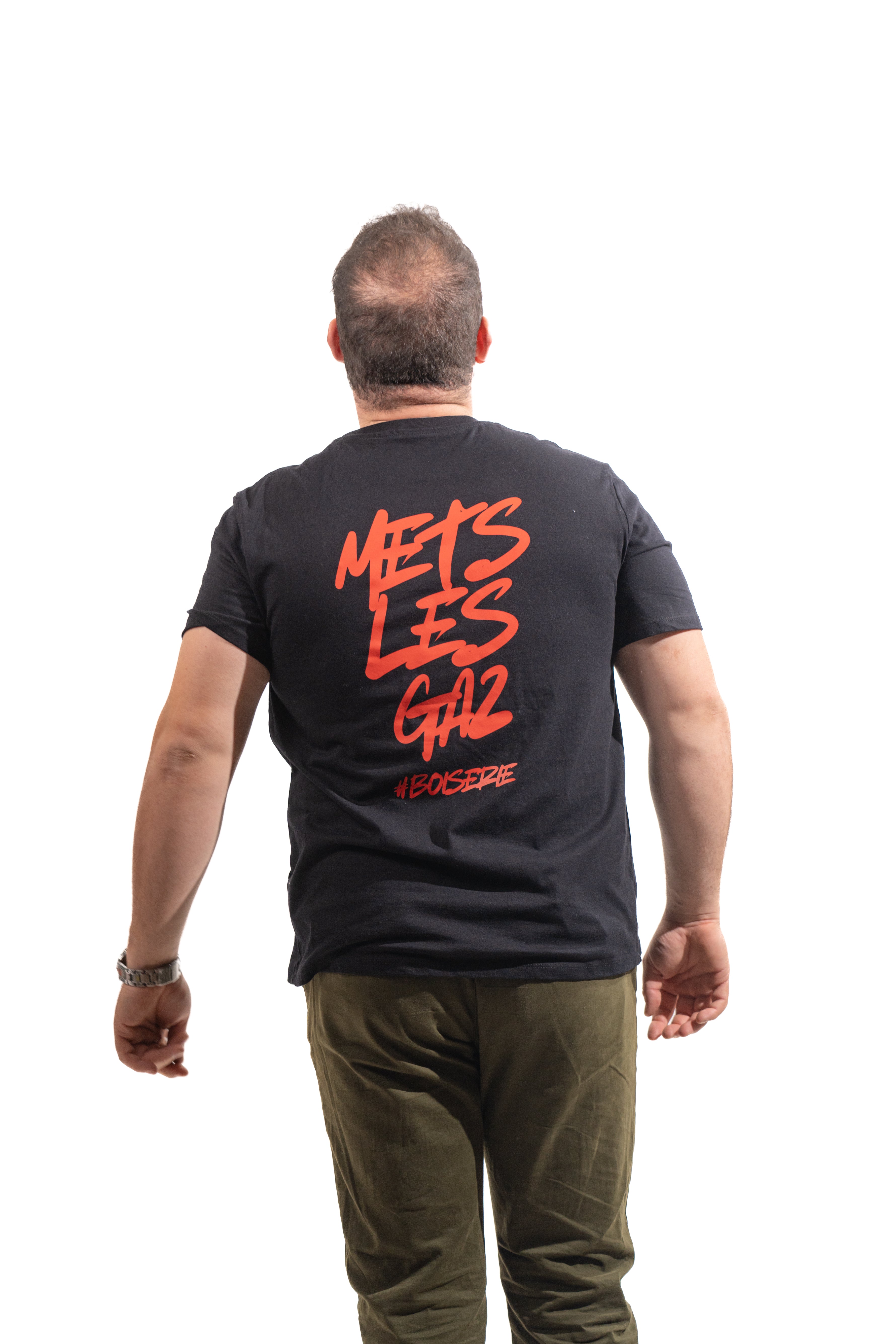 T-SHIRT "METS LES GAZ"