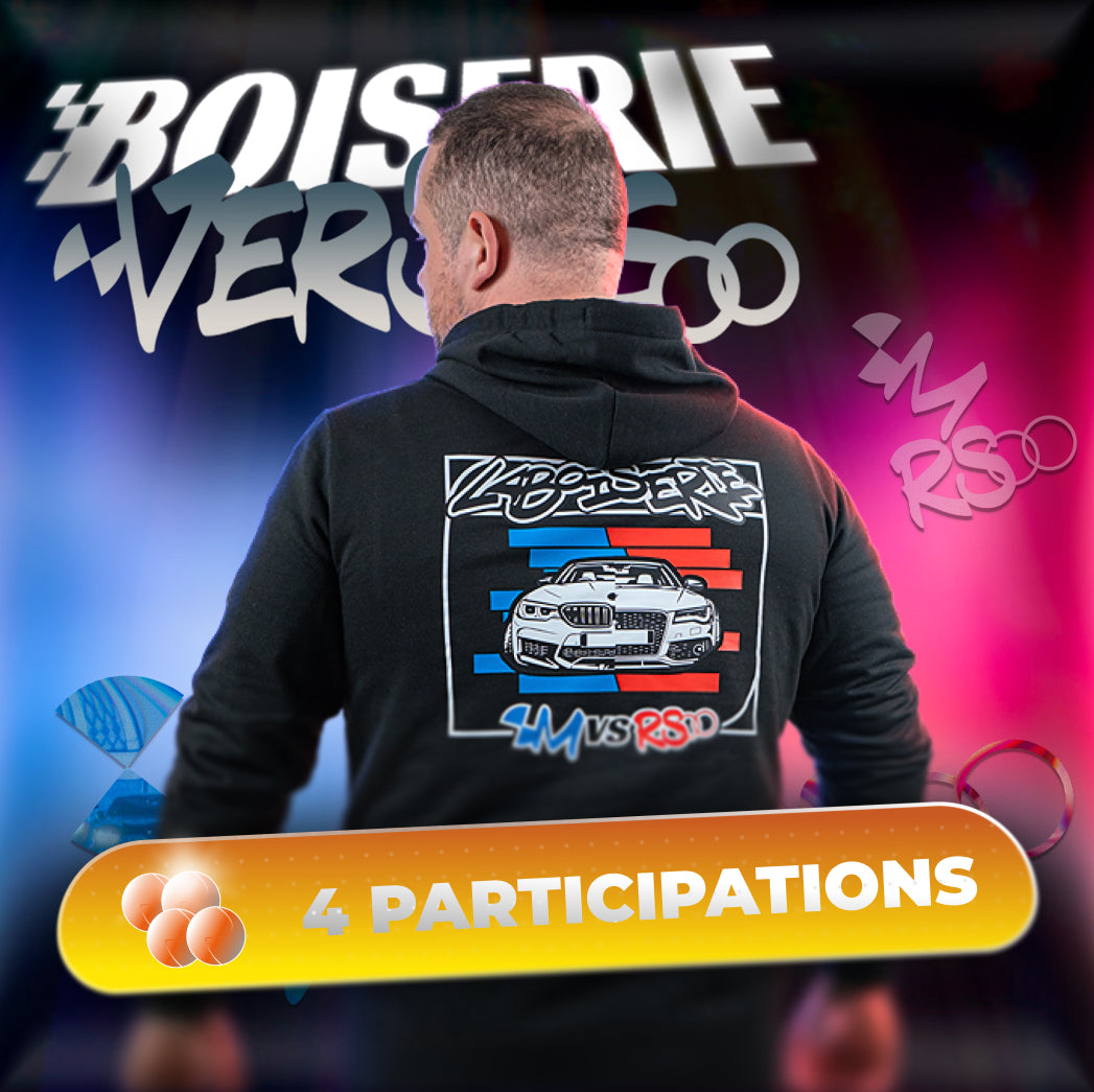 Sweat bonus Concours M versus RS