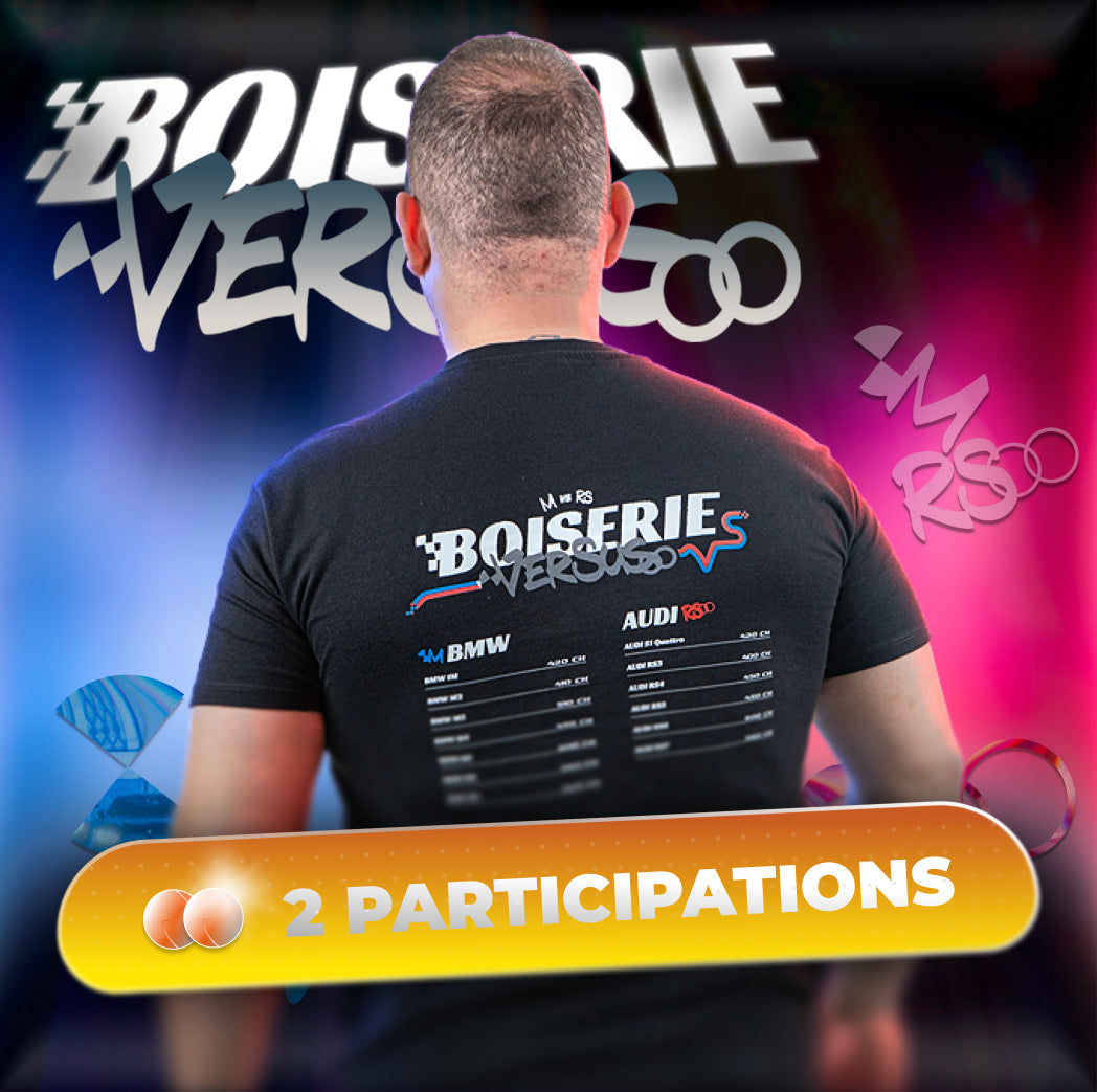 T-shirt bonus Concours M versus RS