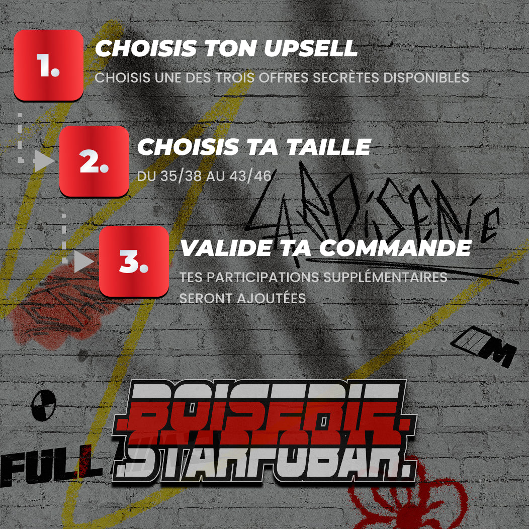 Chaussettes upsell Concours STARFOBOISERIE 2026