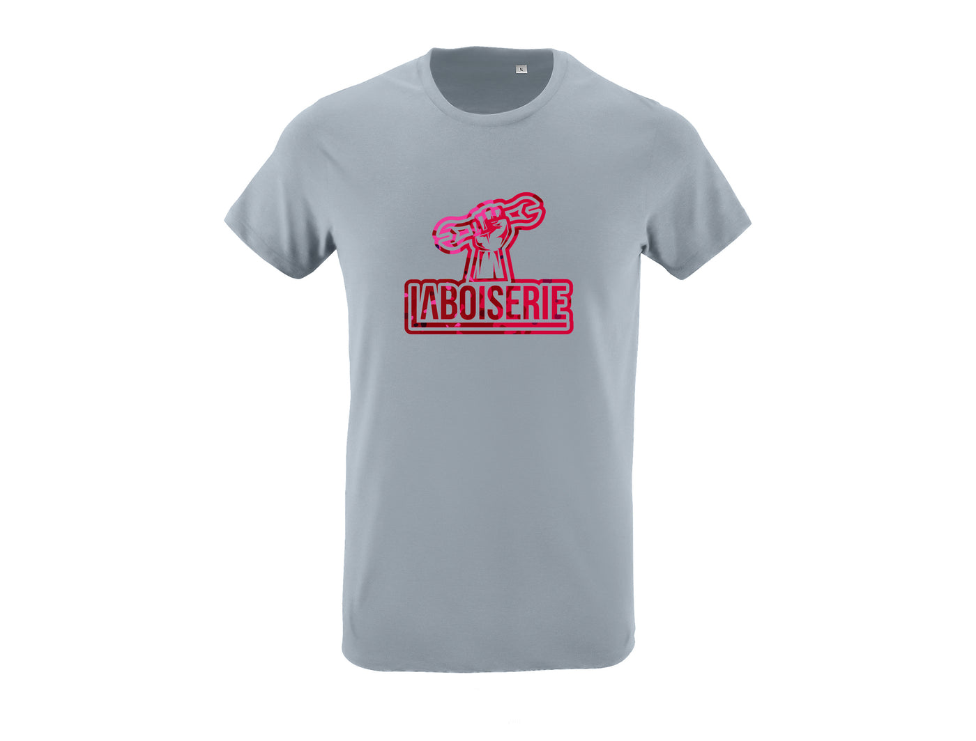 LE T-SHIRT MECANIC GRIS ROSE