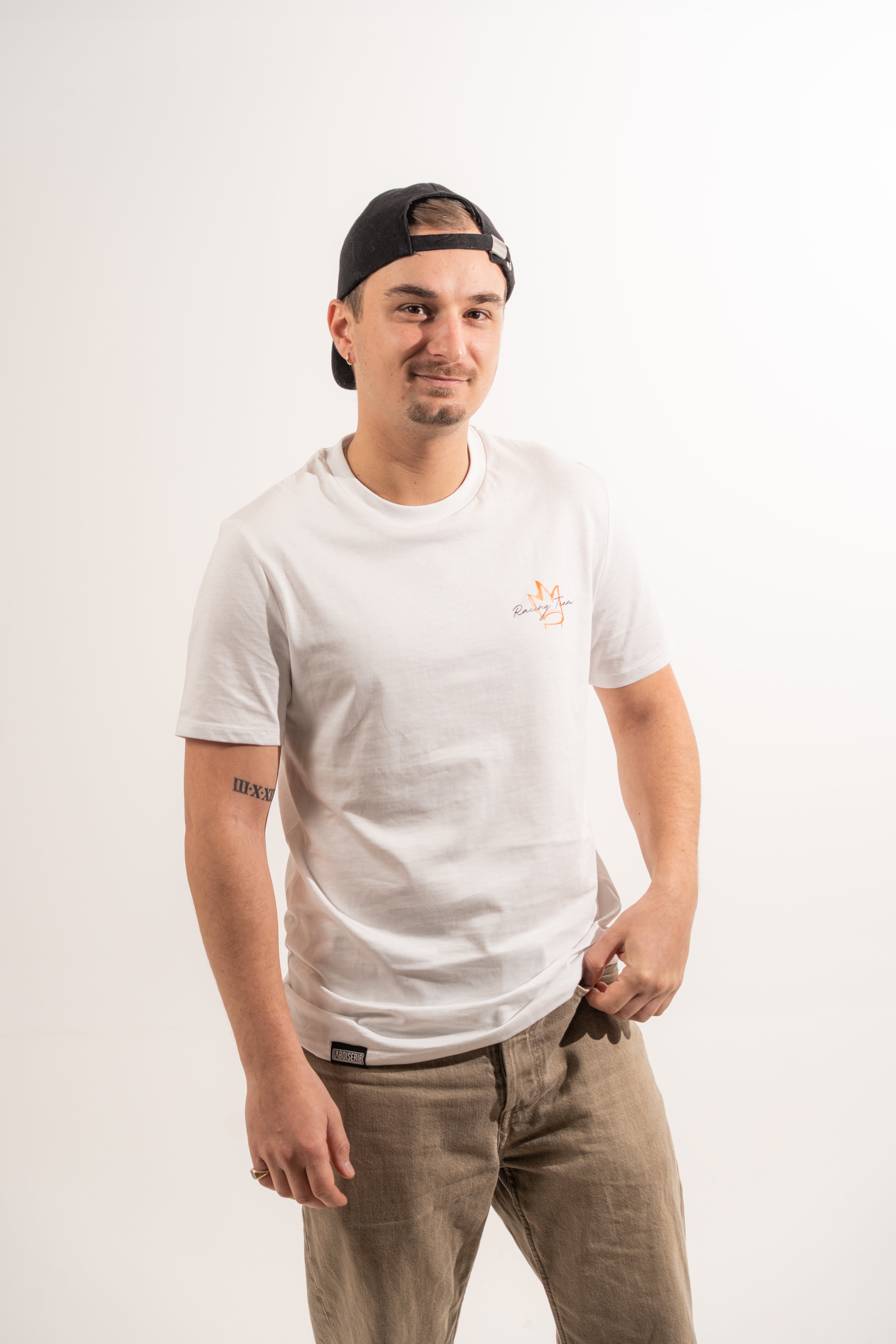 T-SHIRT RACING TEAM M4 ORANGE