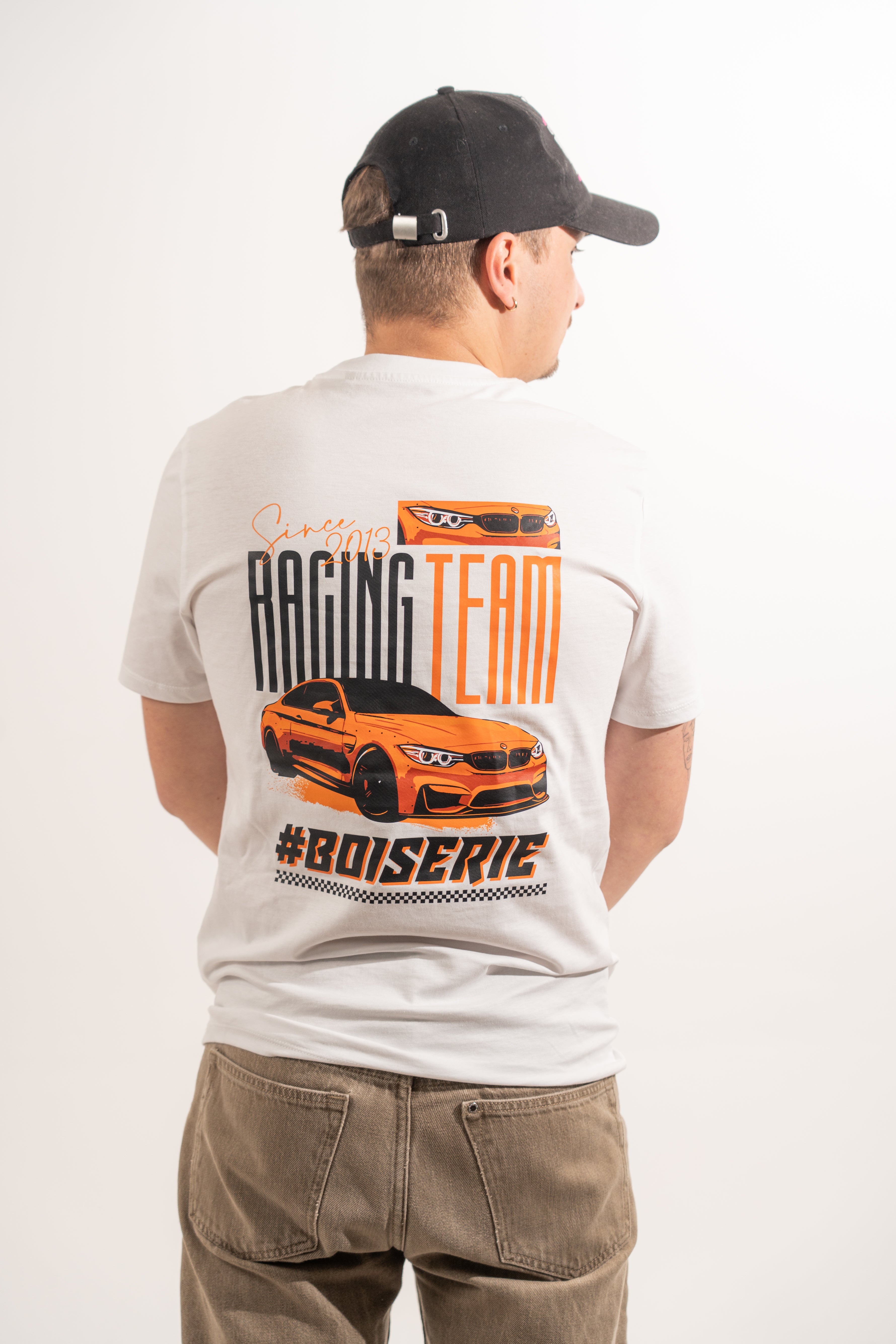 T-SHIRT RACING TEAM M4 ORANGE