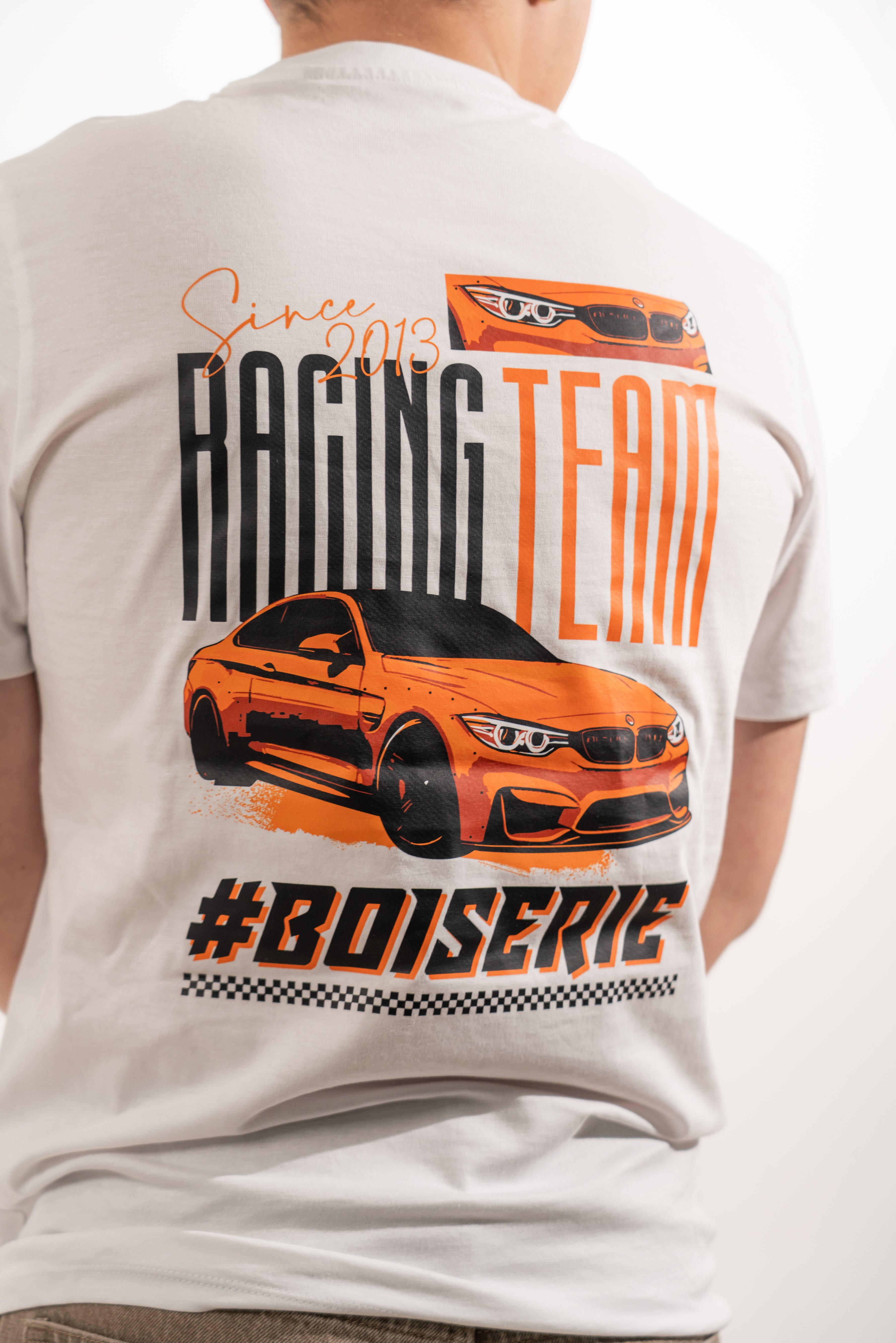 T-SHIRT RACING TEAM M4 ORANGE