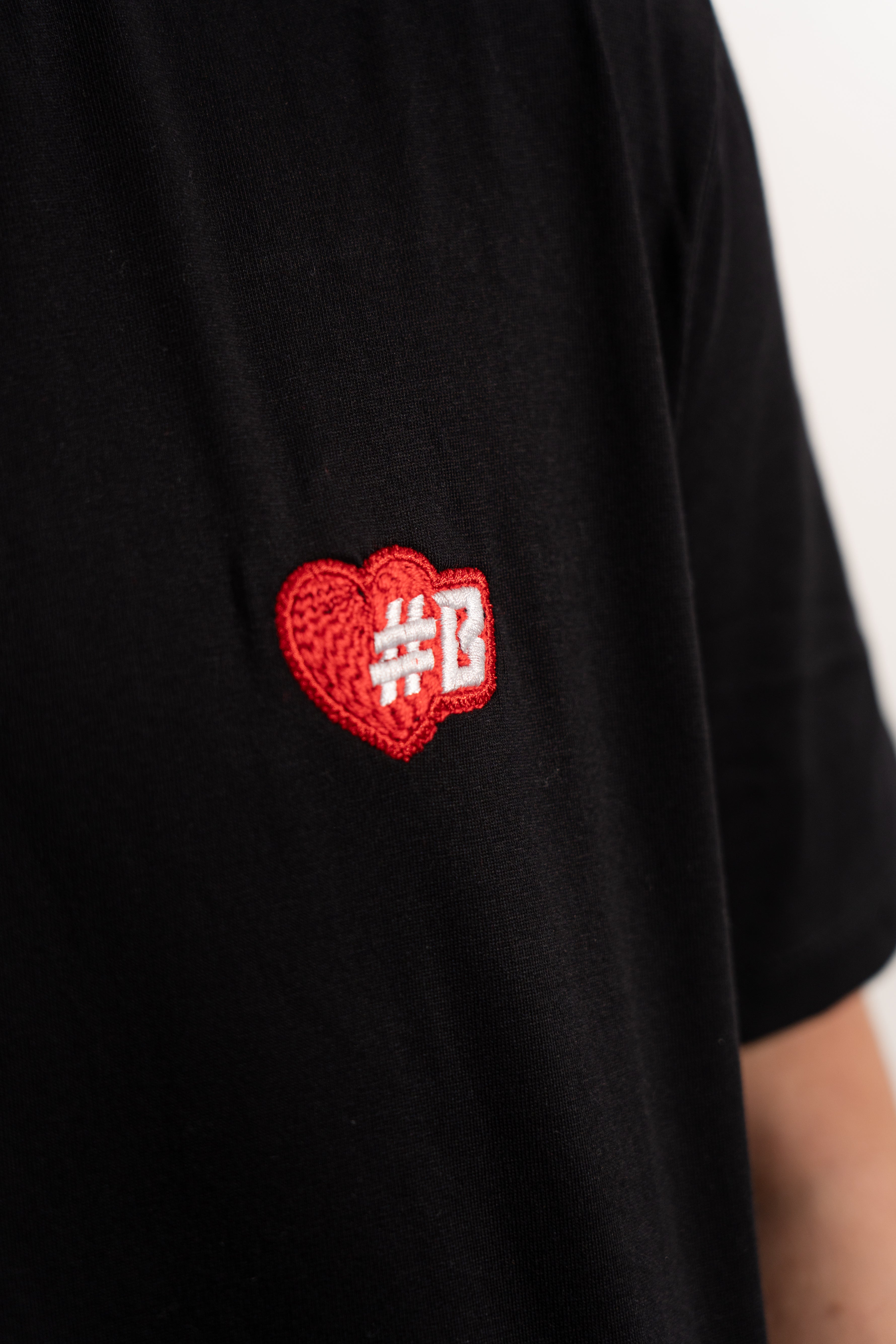 T-SHIRT COEUR #B