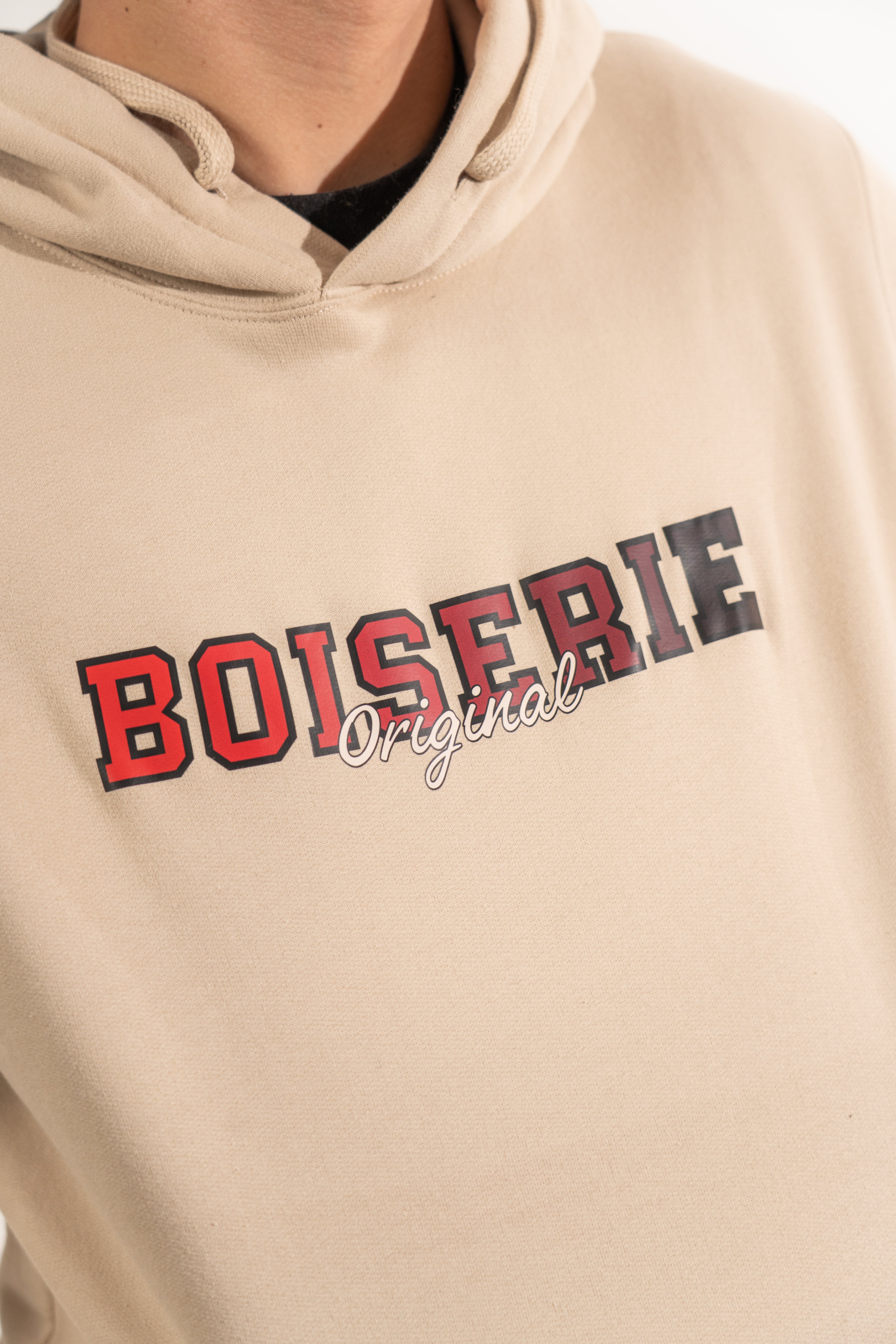 SWEAT BOISERIE EFFET BRODERIE