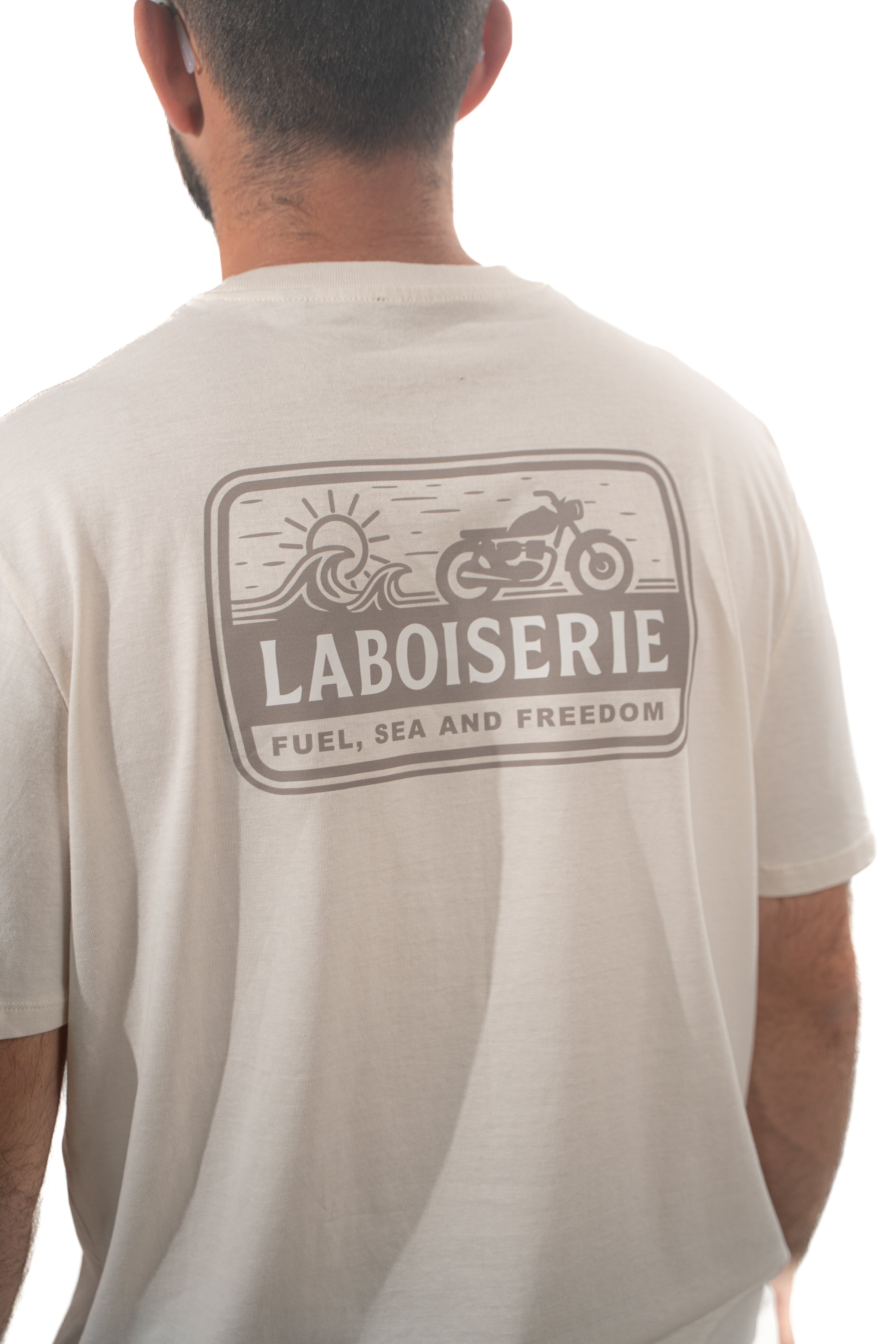 LE T-SHIRT CREME LABOISERIE SEA, SALT AND FREEDOM