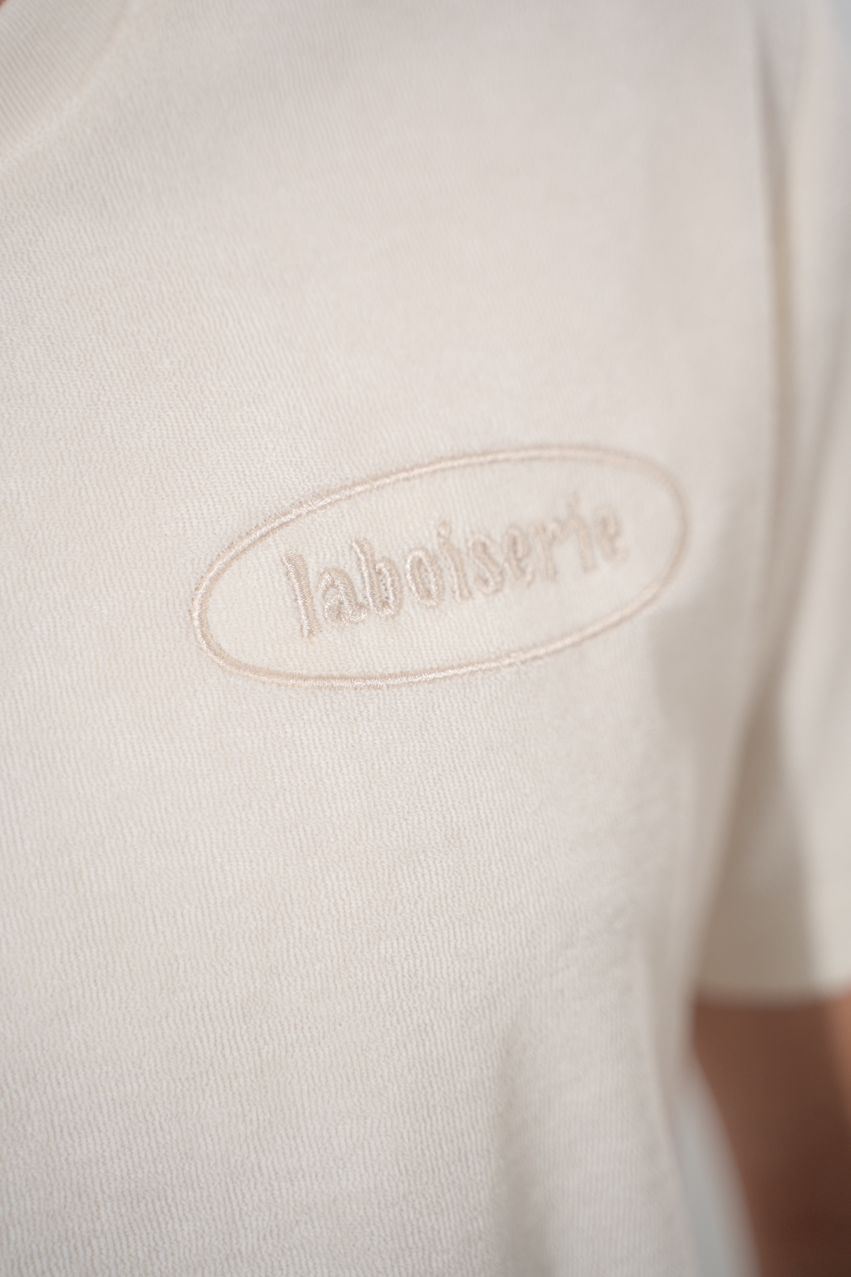 LE T-SHIRT EPONGE LABOISERIE BEIGE