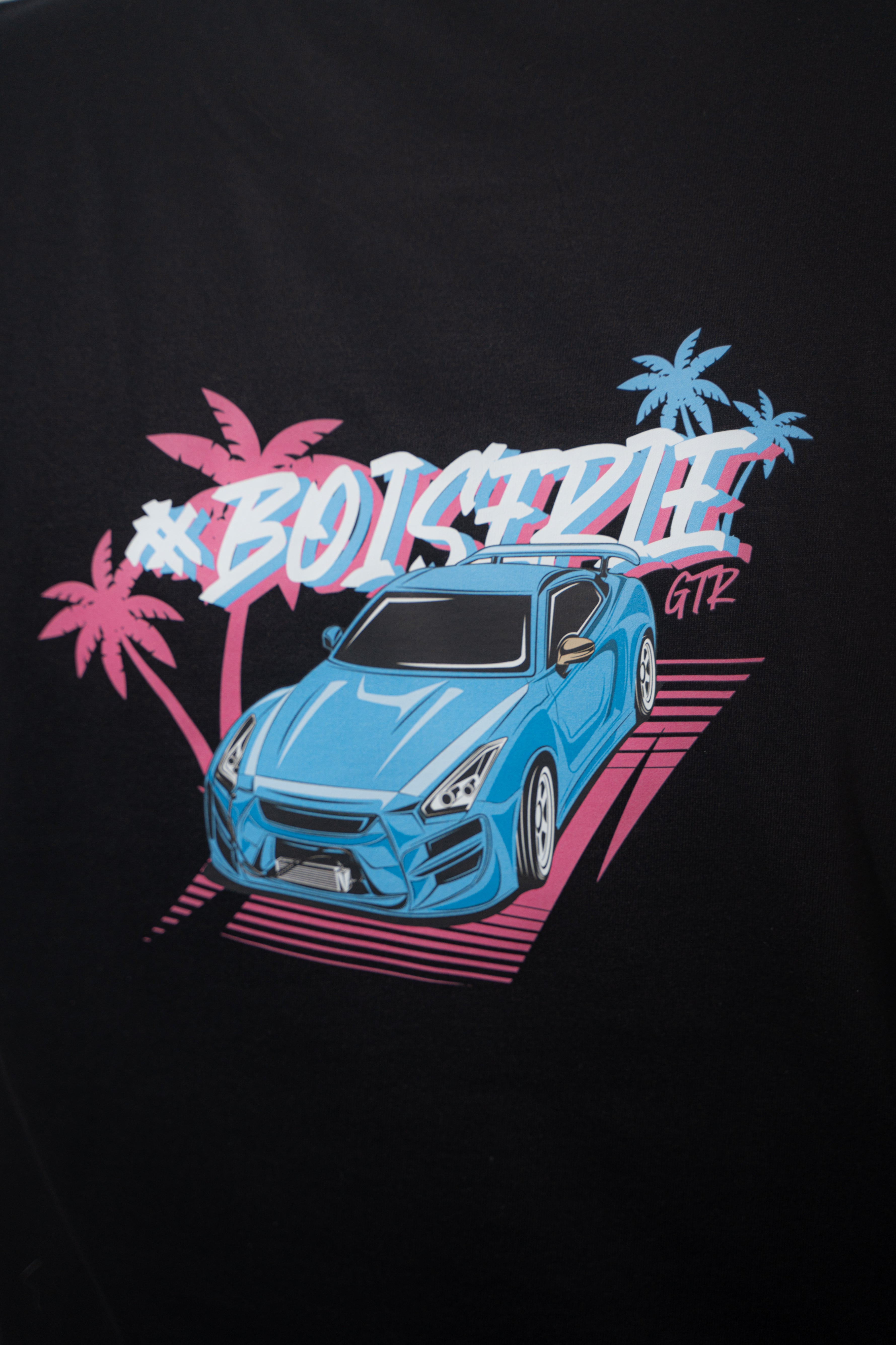 LE T-SHIRT NOIR BOISERIE GTR MIAMI