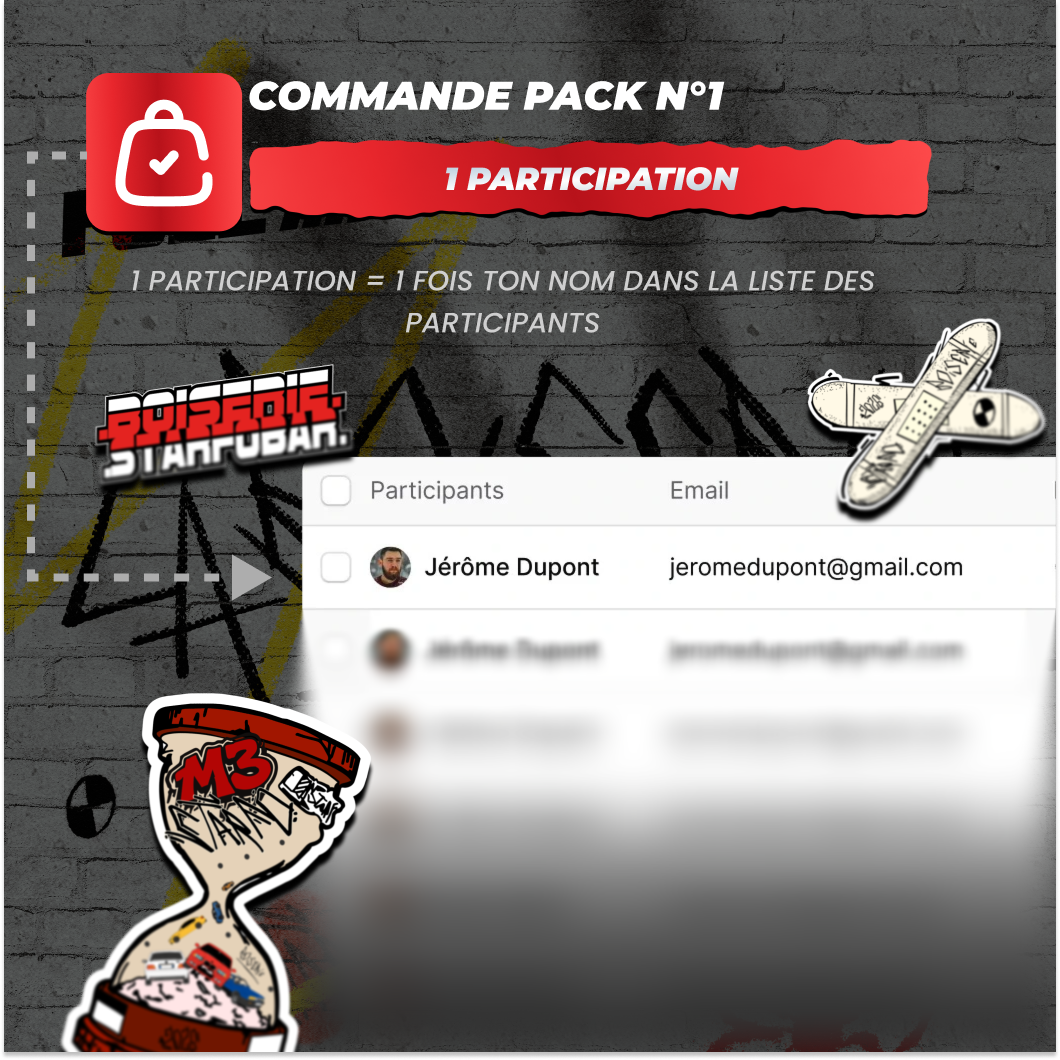 Pack 1 Concours STARFOBOISERIE 2026