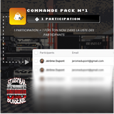 Pack 1 Concours Starfoboiserie 2025