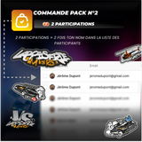 Pack 2 Concours M versus RS