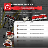 Pack 3 Concours STARFOBOISERIE 2026