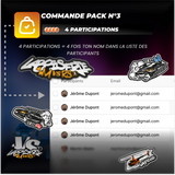 Pack 3 Concours M versus RS