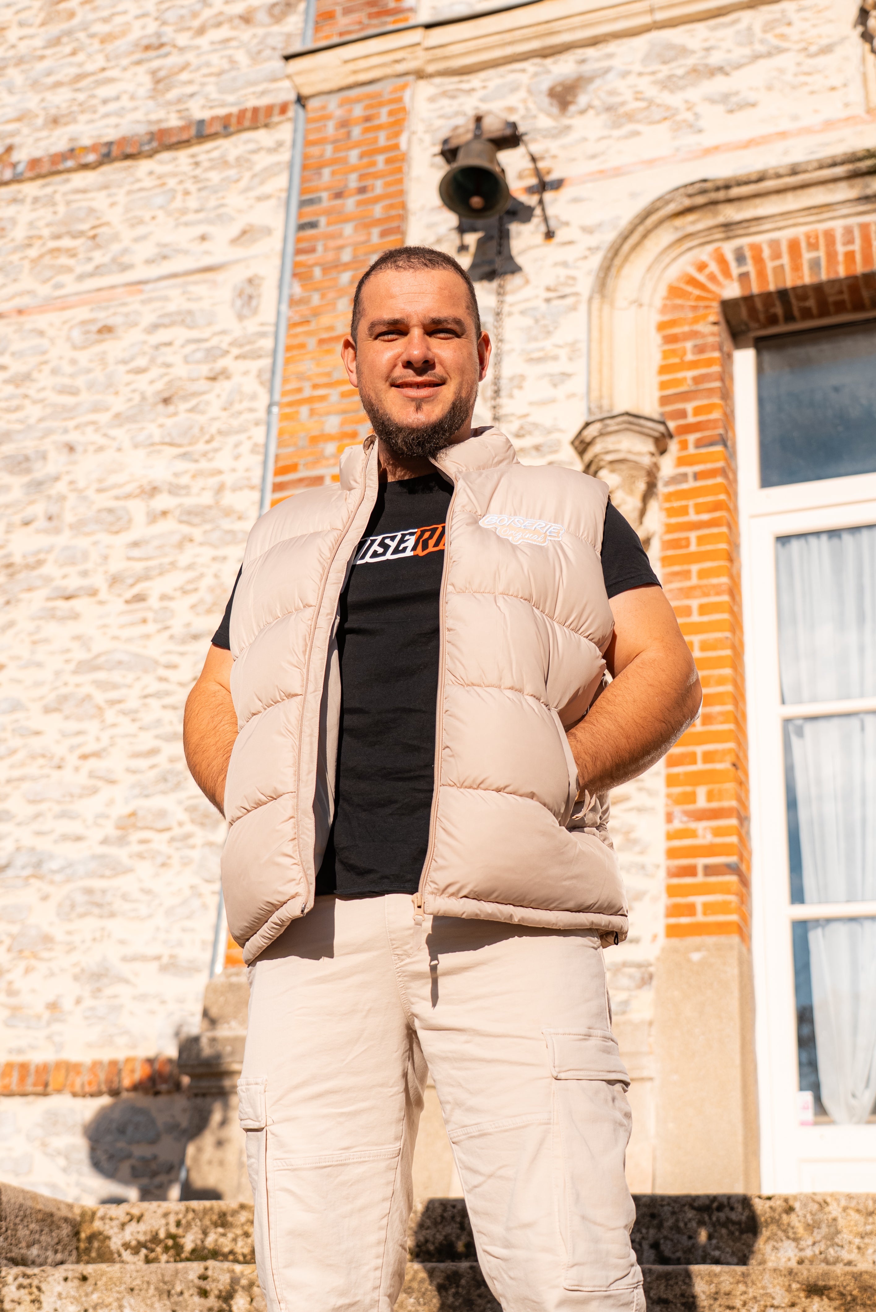 DOUDOUNE SANS MANCHE BOISERIE