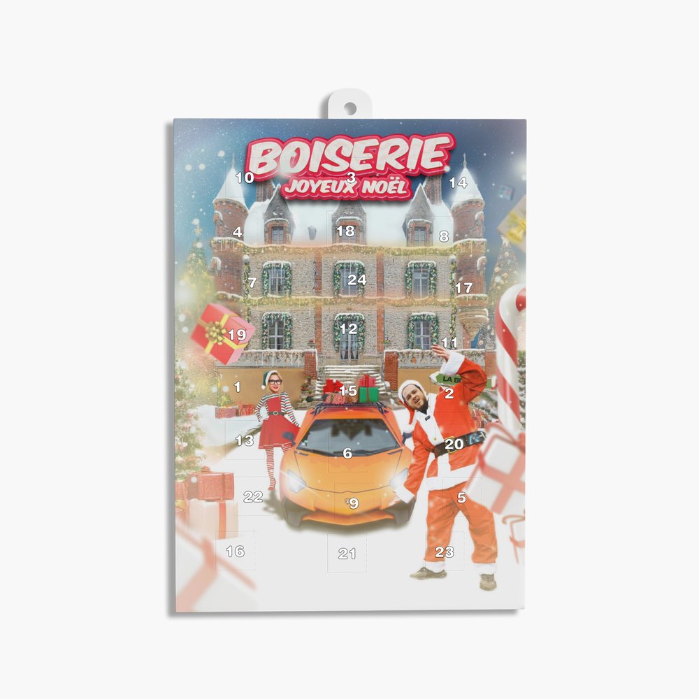 LE CALENDRIER DE L'AVENT BOISERIE 2024 (PRECOMMANDE)