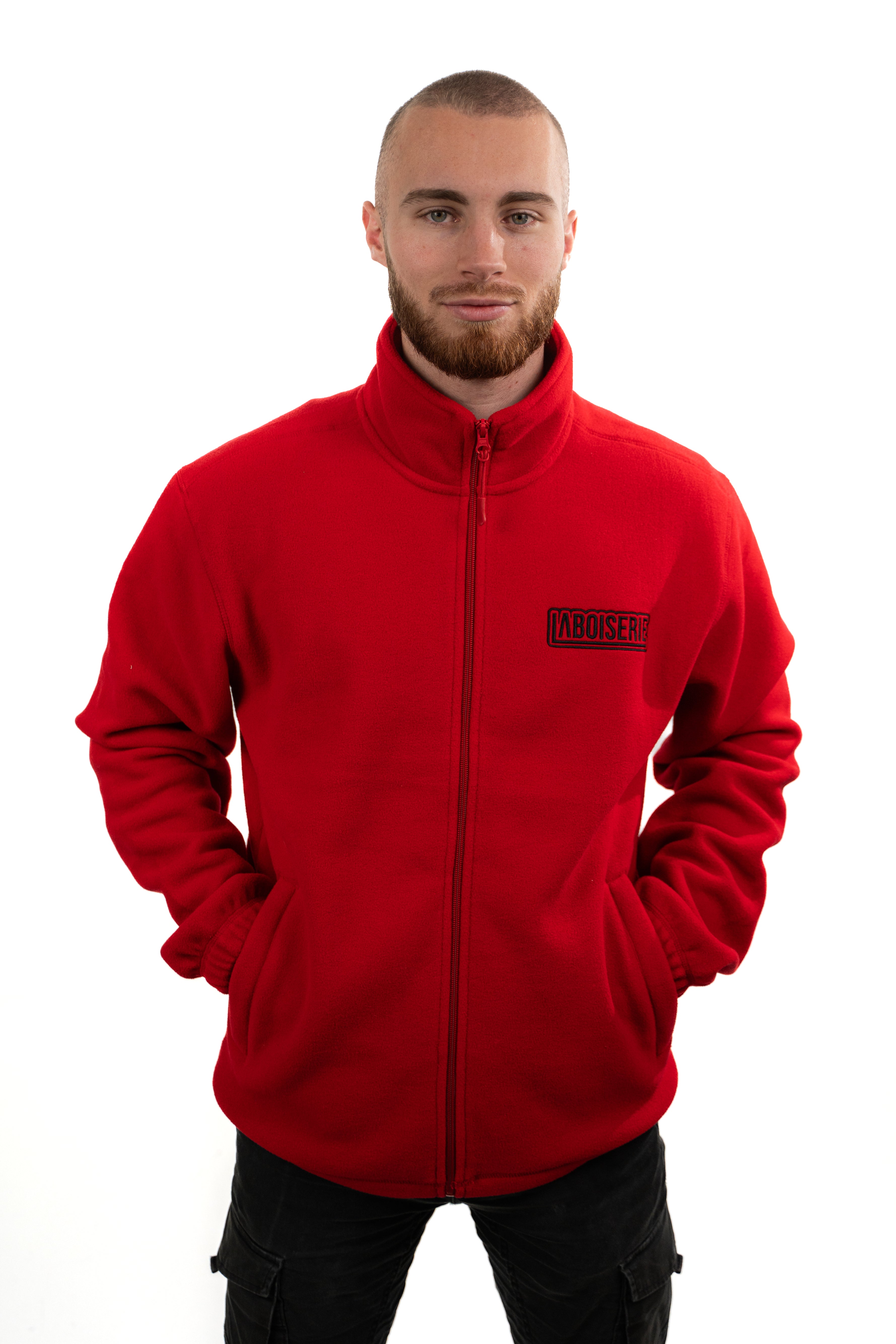 LA POLAIRE ROUGE ZIP INTEGRAL