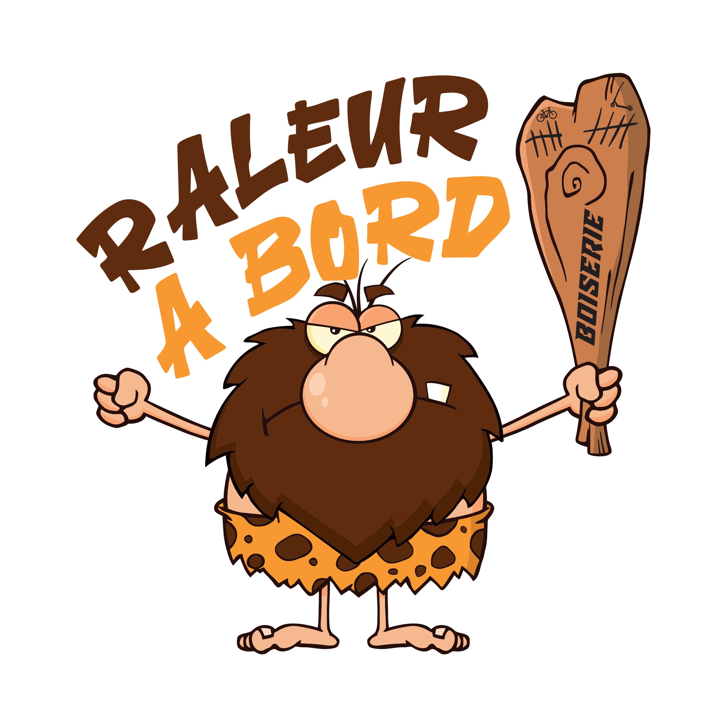 Donald Raleur LE STICKER RALEUR A BORD – LABOISERIE