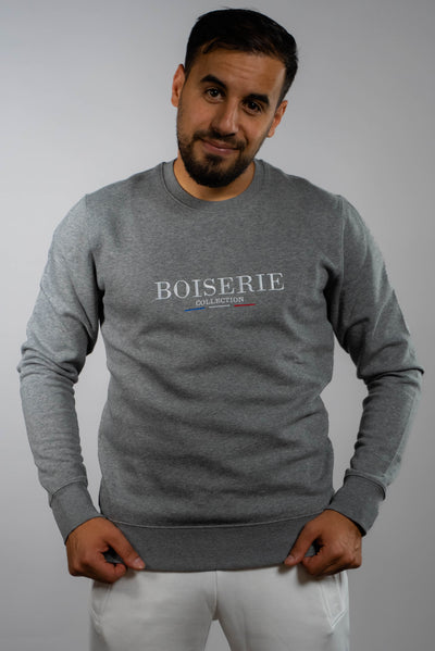 LE PULL BOISERIE COLLECTION GRIS CHINE