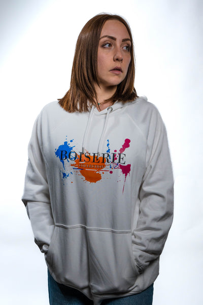 SWEAT BOISERIE COLLECTION PEINTURE BLANC